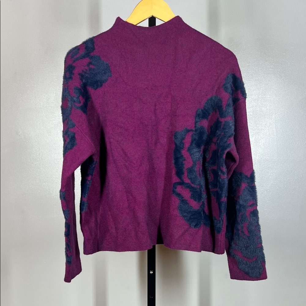 1. State Purple and Navy Sweater